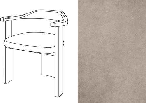 Noble Armchair Velour 092