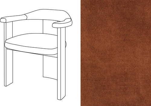 Noble Uph. Armchair Adore 126