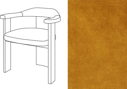 Noble Uph. Armchair Adore 132
