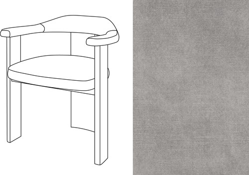 Noble Uph. Armchair Adore 180