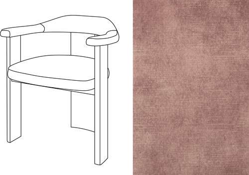 Noble Uph. Armchair Adore 200