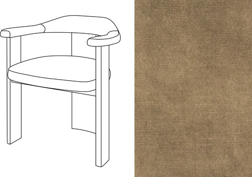 Noble Uph. Armchair Adore 211