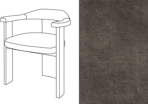 Noble Uph. Armchair Adore 68