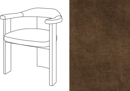 Noble Uph. Armchair Adore 81