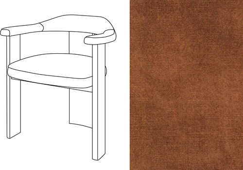 Noble Uph. Armchair Adore 96