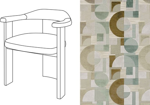 Noble Uph. Armchair Arches-002