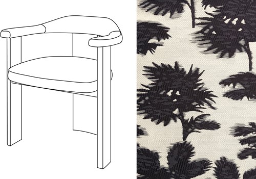 Noble Uph. Armchair Be Bop A Lula 001