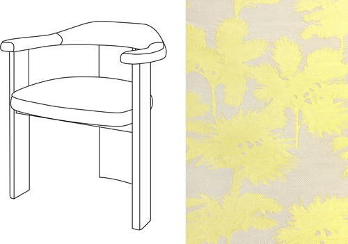 Noble Uph. Armchair Be Bop A Lula 005