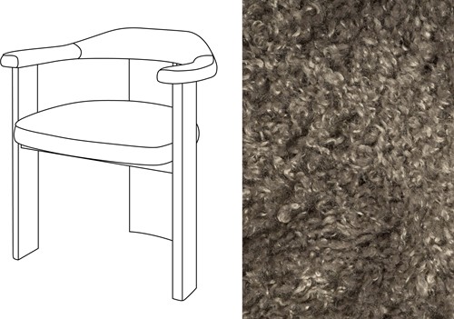 Noble Uph. Armchair Doodle 83