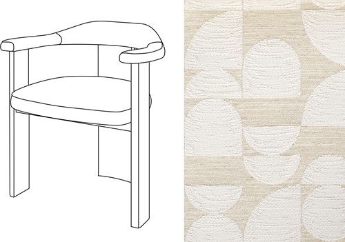 Noble Uph. Armchair Dunes 003