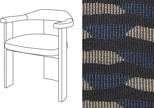Noble Uph. Armchair Escala 14