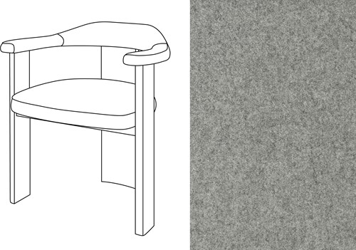 Noble Uph. Armchair Facet 1000