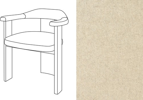Noble Uph. Armchair Facet 1037