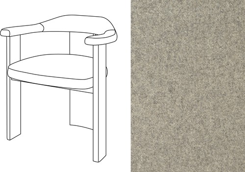 Noble Uph. Armchair Facet 180