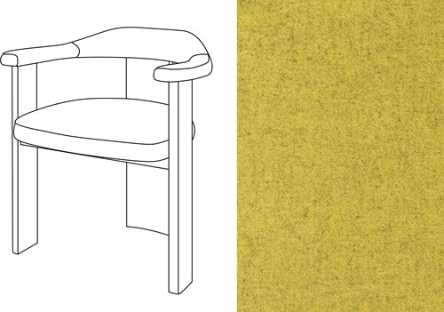 Noble Uph. Armchair Facet 24