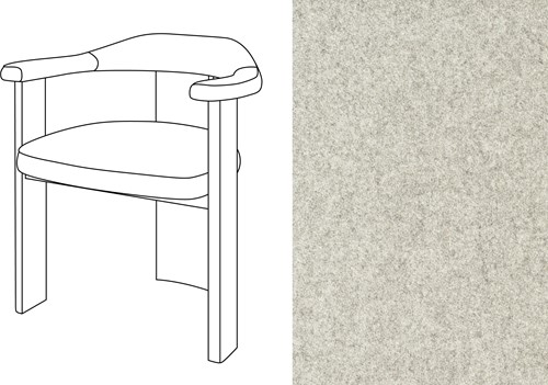 Noble Uph. Armchair Facet 40