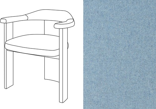 Noble Uph. Armchair Facet 41