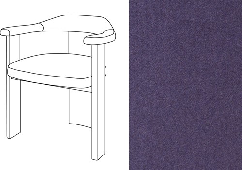 Noble Uph. Armchair Facet 72