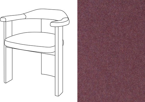 Noble Uph. Armchair Facet 74
