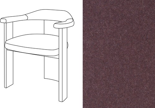 Noble Uph. Armchair Facet 78