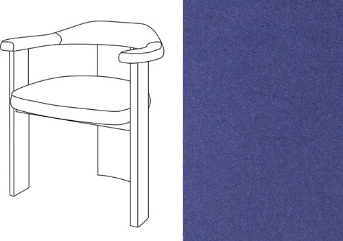 Noble Uph. Armchair Facet 90