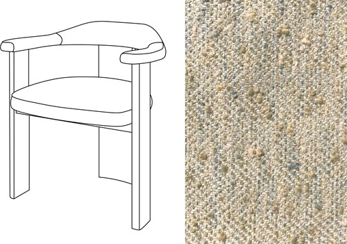 Noble Uph. Armchair Magnus Vert Mineral