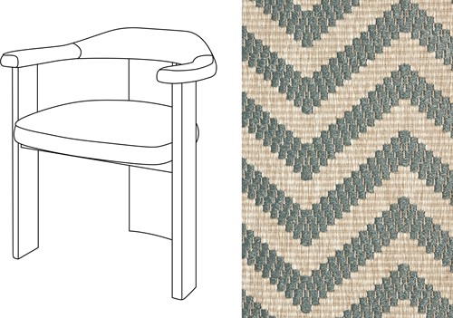 Noble Uph. Armchair Marelle 04