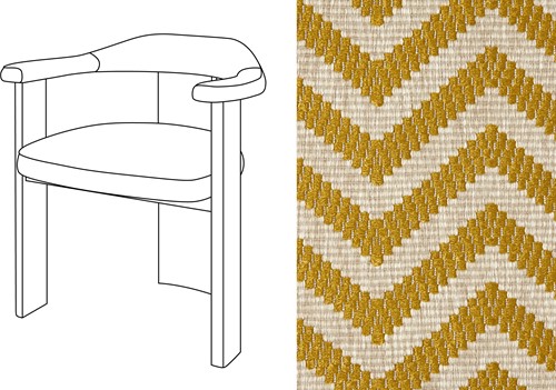 Noble Uph. Armchair Marelle 05