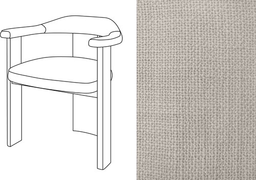 Noble Uph. Armchair Paco Galet