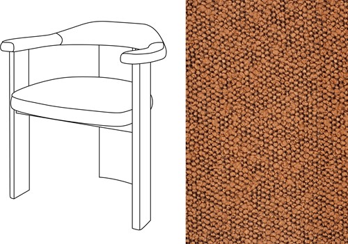 Noble Uph. Armchair Trondheim 307