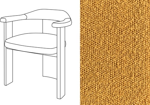 Noble Uph. Armchair Trondheim 400