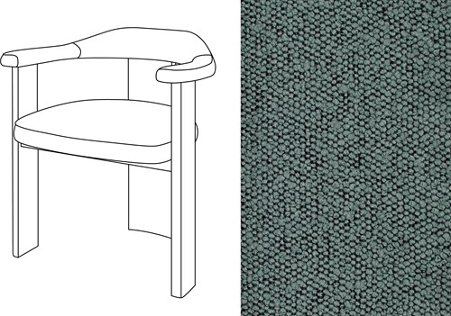 Noble Uph. Armchair Trondheim 605