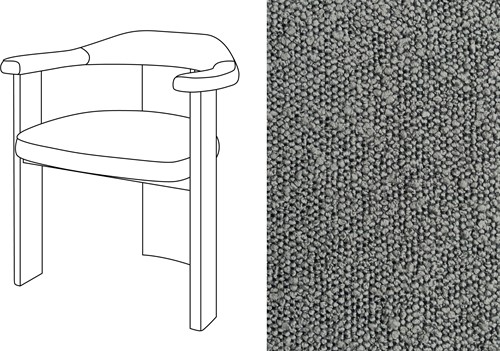 Noble Uph. Armchair Trondheim 801