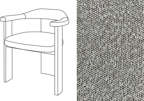 Noble Uph. Armchair Trondheim 802