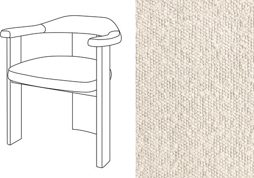 Noble Uph. Armchair Trondheim 908
