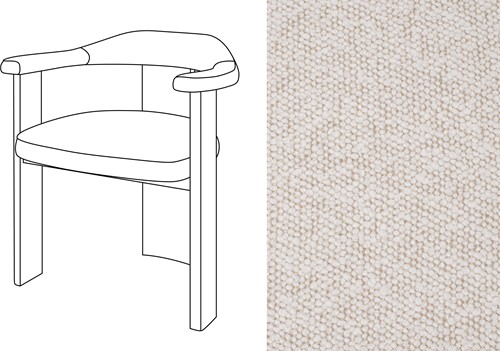 Noble Uph. Armchair Trondheim 913