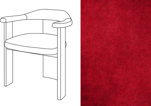 Noble Uph. Armchair Velour 001