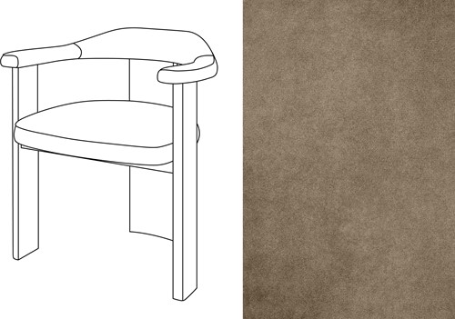 Noble Uph. Armchair Velour 070