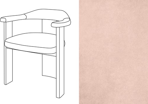 Noble Uph. Armchair Velour 081