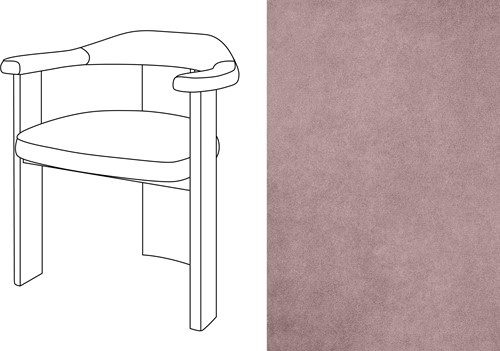 Noble Uph. Armchair Velour 082