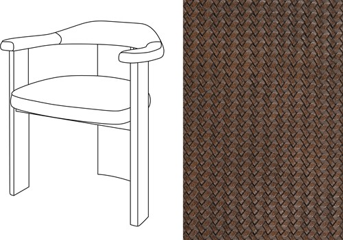 Noble Uph. Armchair Wicker 11