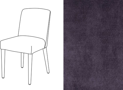Petit Dining Chair Adore 74 *