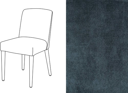 Petit Dining Chair Adore 90 *