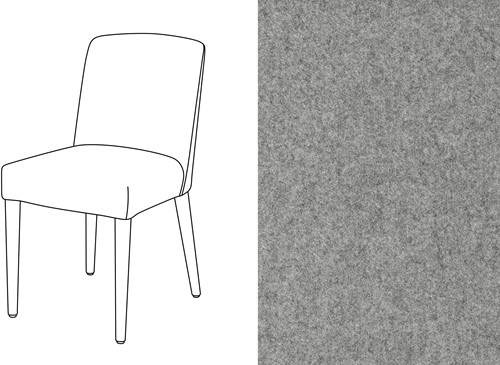 Petit Dining Chair Facet 1000 *
