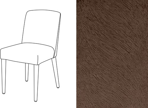 Petit Dining Chair Passion Chocolate