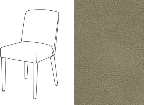 Petit Dining Chair Touch-17 *