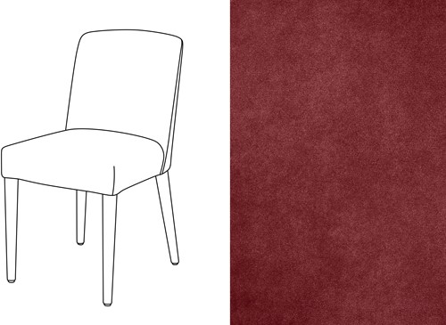 Petit Dining Chair Velour 010