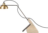 Pulse Table Lamp Travertine *