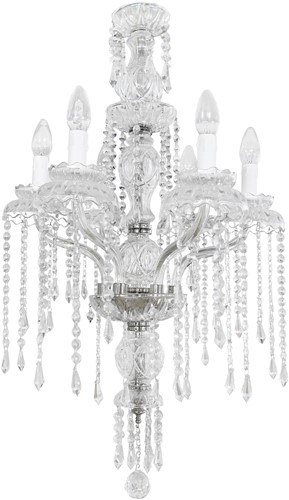 Rhapsody Ceiling Lamp 6L Nickel *