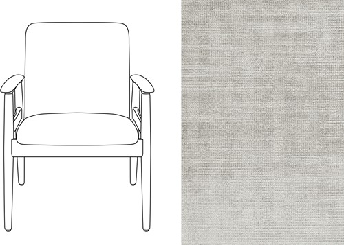 Sandal Chair Avignon Artic Silver (615)